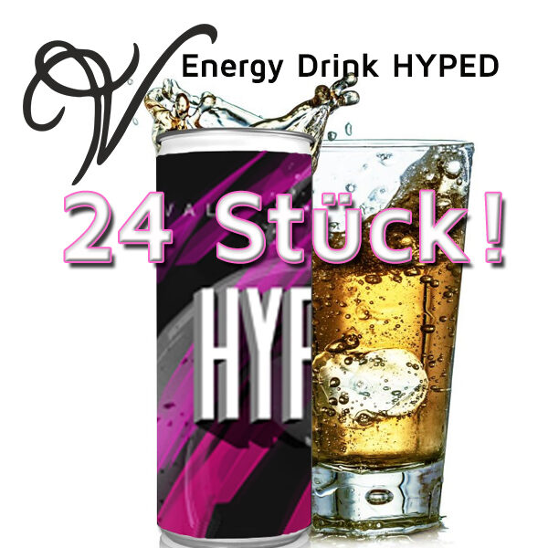 24xHYPED - V Energy Drink im Tray